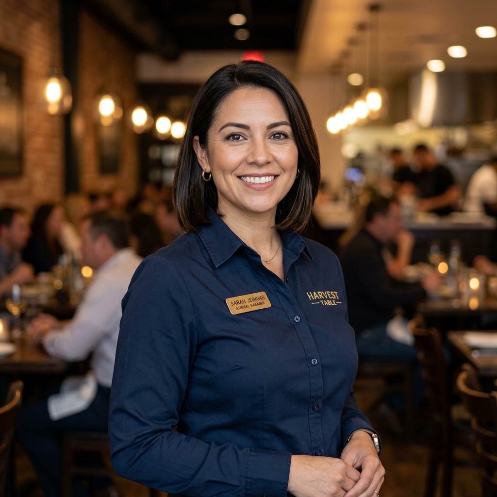 Jennifer Lee, Manager of Bella Vista Restaurant