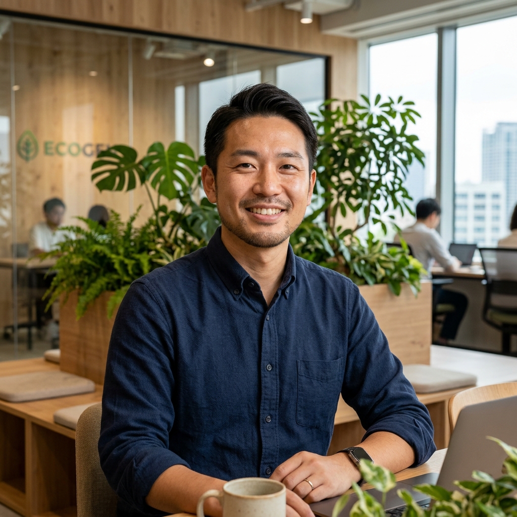 Robert Chen, Founder of GreenTech Innovations